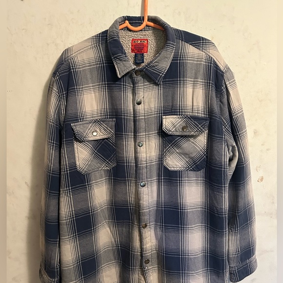 Big Mac JCPenney, authentic workwear, vintage  1970 Flannel XL - Picture 8 of 8